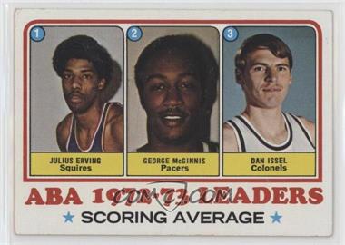 1973-74 Topps - [Base] #234 - League Leaders - Julius Erving, George McGinnis, Dan Issel