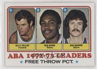 League Leaders - Bill Keller, Ron Boone, Bob Warren