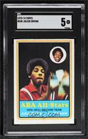 ABA All-Stars - Julius Erving [SGC 5 EX]