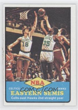 1973-74 Topps - [Base] #63 - NBA Eastern Semis - Dave Cowens, Paul Silas