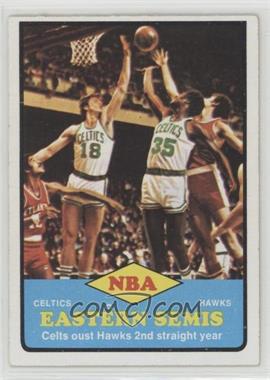 1973-74 Topps - [Base] #63 - NBA Eastern Semis - Dave Cowens, Paul Silas [COMC RCR Poor]