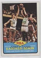 NBA Eastern Semis - Dave Cowens, Paul Silas