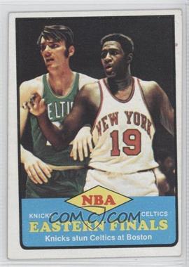 1973-74 Topps - [Base] #66 - NBA Eastern Finals - Willis Reed, Hank Finkel [Noted]