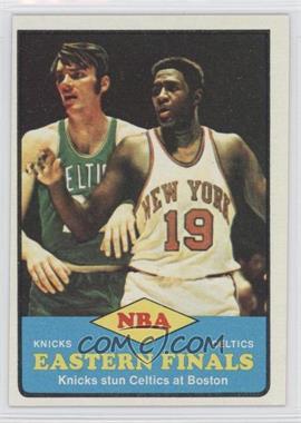 1973-74 Topps - [Base] #66 - NBA Eastern Finals - Willis Reed, Hank Finkel