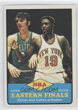 1973-74 Topps - [Base] #66 - NBA Eastern Finals - Willis Reed, Hank Finkel