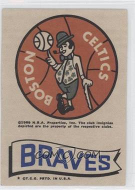 1973-74 Topps - Team Stickers #_BOCE.2 - Boston Celtics, Buffalo Braves
