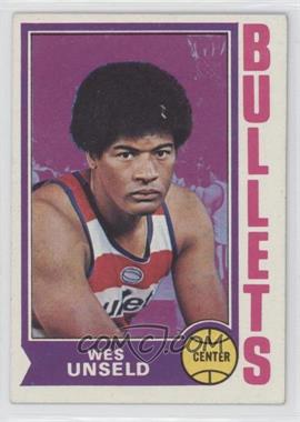 1974-75 Topps - [Base] #121 - Wes Unseld