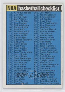 1974-75 Topps - [Base] #141 - Checklist 1-176