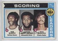 Bob McAdoo, Kareem Abdul-Jabbar, Pete Maravich [Good to VG‑EX]