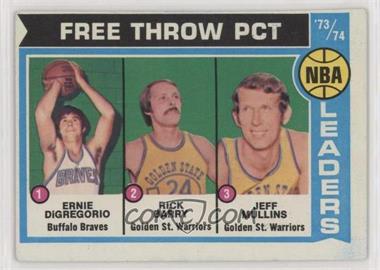 1974-75 Topps - [Base] #147 - Ernie DiGregorio, Rick Barry, Jeff Mullins