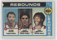 Elvin Hayes, Dave Cowens, Bob McAdoo [Good to VG‑EX]