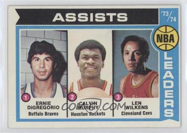 1974-75 Topps - [Base] #149 - Ernie DiGregorio, Calvin Murphy, Lenny Wilkens