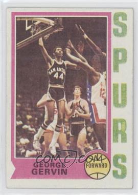 1974-75 Topps - [Base] #196 - George Gervin