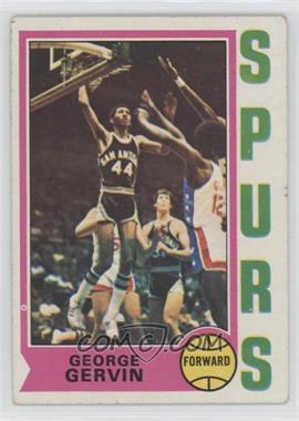 1974-75 Topps - [Base] #196 - George Gervin