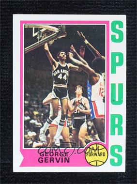 1974-75 Topps - [Base] #196 - George Gervin [Good to VG‑EX]