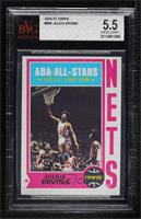 Julius Erving (Spelling Irving on Back) [BVG 5.5 EXCELLENT+]