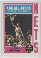 Julius Erving (Spelling Irving on Back) [Good to VG‑EX]