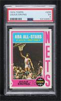 Julius Erving (Spelling Irving on Back) [PSA 5 EX]