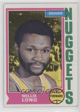 1974-75 Topps - [Base] #202 - Willie Long