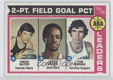 1974-75 Topps - [Base] #208 - Swen Nater, James Jones, Tom Owens