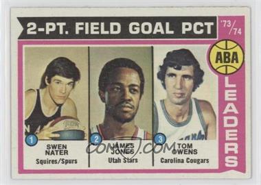 1974-75 Topps - [Base] #208 - Swen Nater, James Jones, Tom Owens