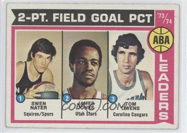 1974-75 Topps - [Base] #208 - Swen Nater, James Jones, Tom Owens