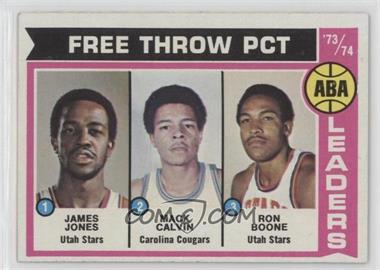 1974-75 Topps - [Base] #210 - Mack Calvin, Ron Boone, James Jones