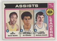 Al Smith, Chuck Williams, Louie Dampier