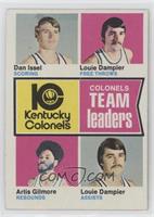 Dan Issel, Louie Dampier, Artis Gilmore