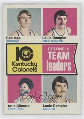 1974-75 Topps - [Base] #224 - Dan Issel, Louie Dampier, Artis Gilmore