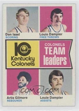 1974-75 Topps - [Base] #224 - Dan Issel, Louie Dampier, Artis Gilmore