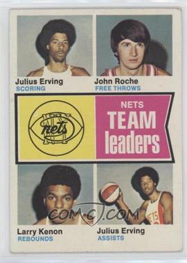 1974-75 Topps - [Base] #226 - Julius Erving, John Roche, Larry Kenon