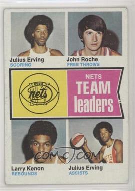 1974-75 Topps - [Base] #226 - Julius Erving, John Roche, Larry Kenon