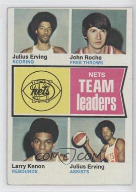 1974-75 Topps - [Base] #226 - Julius Erving, John Roche, Larry Kenon
