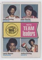 Julius Erving, John Roche, Larry Kenon