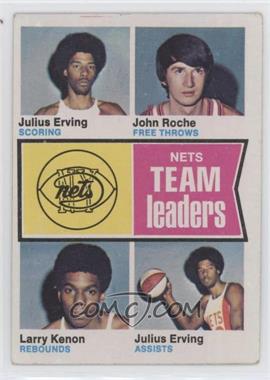 1974-75 Topps - [Base] #226 - Julius Erving, John Roche, Larry Kenon