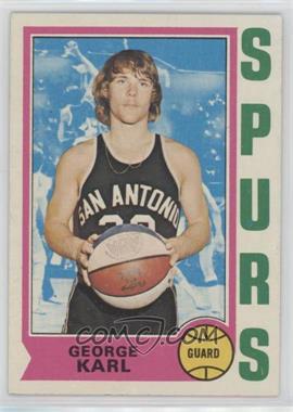 1974-75 Topps - [Base] #257 - George Karl