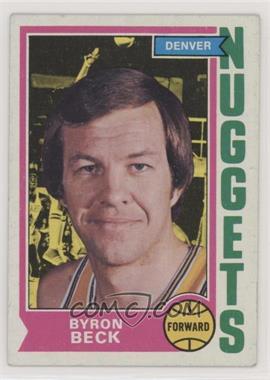 1974-75 Topps - [Base] #264 - Byron Beck