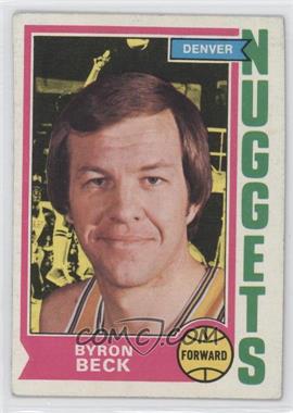 1974-75 Topps - [Base] #264 - Byron Beck