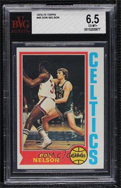 1974-75 Topps - [Base] #46 - Don Nelson [BVG 6.5 EX‑MT+]