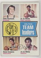 John Havlicek, Jo Jo White, Dave Cowens [Poor to Fair]