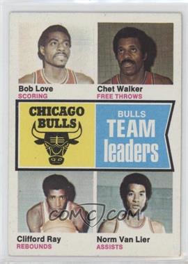 1974-75 Topps - [Base] #84 - Bob Love, Chet Walker, Clifford Ray, Norm Van Lier