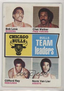 1974-75 Topps - [Base] #84 - Bob Love, Chet Walker, Clifford Ray, Norm Van Lier
