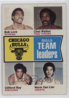 Bob Love, Chet Walker, Clifford Ray, Norm Van Lier