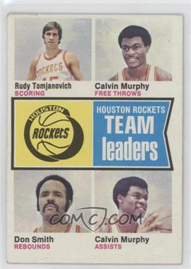 1974-75 Topps - [Base] #88 - Rudy Tomjanovich, Calvin Murphy, Don Smith [Good to VG‑EX]