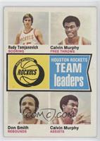 Rudy Tomjanovich, Calvin Murphy, Don Smith