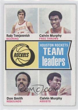 1974-75 Topps - [Base] #88 - Rudy Tomjanovich, Calvin Murphy, Don Smith [Good to VG‑EX]