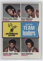 Oscar Robertson, Kareem Abdul-Jabbar [Good to VG‑EX]