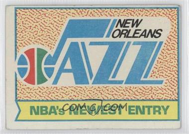 1974-75 Topps - [Base] #92 - New Orleans Jazz Logo [Good to VG‑EX]