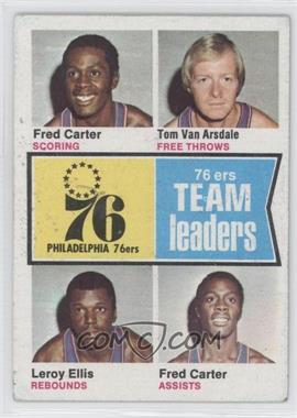 1974-75 Topps - [Base] #94 - Fred Carter, Tom Van Arsdale, Leroy Ellis [Good to VG‑EX]